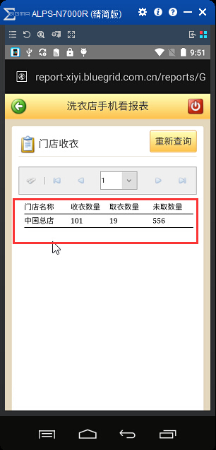 手机看报表系统